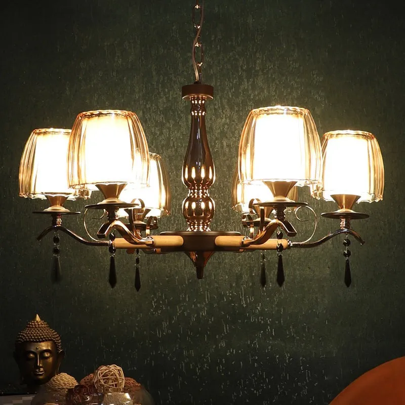 Lanthrite II Chandelier- Gold media 2