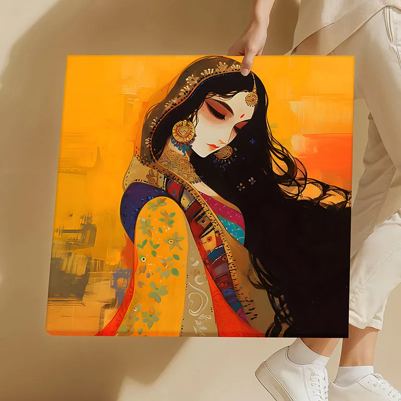 Princess Of Past Canvas Wall Art media 4
