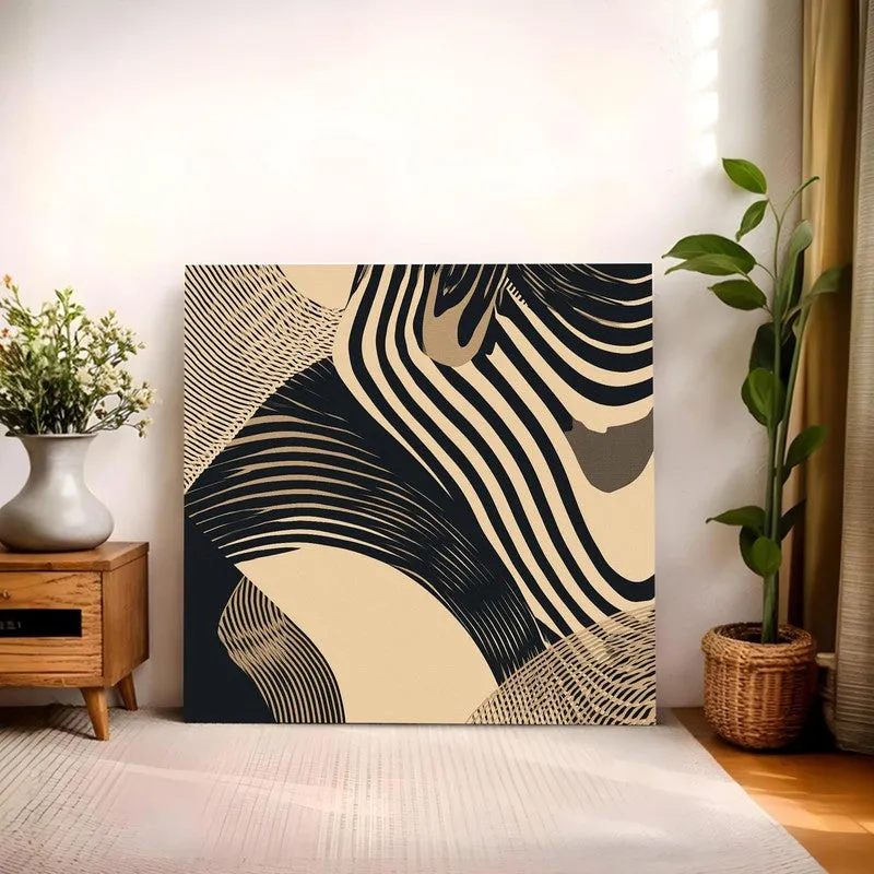 Line Symphony Canvas Wall Art media 4