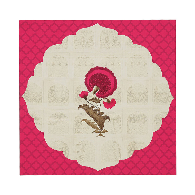 India Circus Botanical Song Canvas Wall Art - Set Of Three media 5