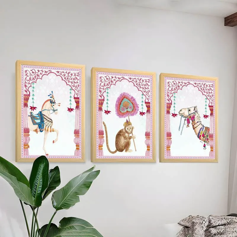 Ethnic Dream  Wall Art - Set Of Three media 3