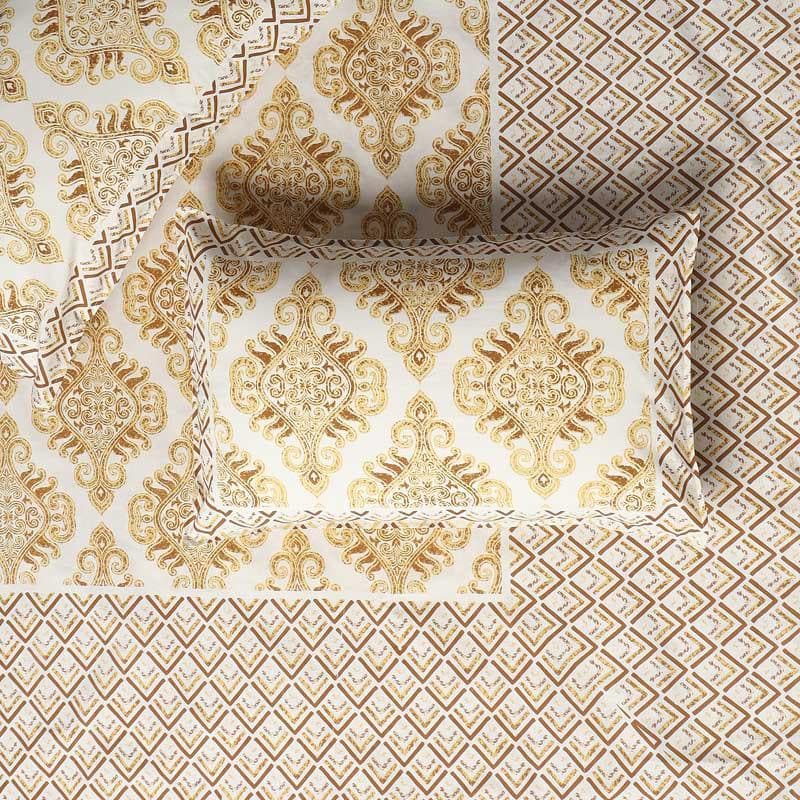 Mustard Groovy Bedsheet media 3