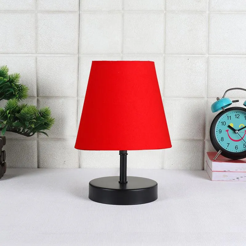 Otravo Fabric Table Lamp - Red,Black media 3