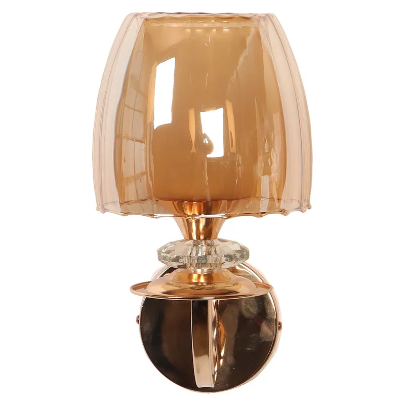Glo Iron Wall Lamp With Glass Shade media 8