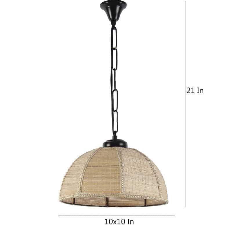 Linzo Circular Fabric Ceiling Lamp media 6