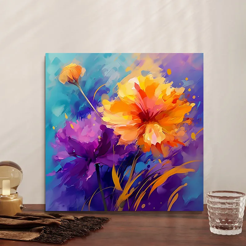 Golden Haze Canvas Showpiece media 3