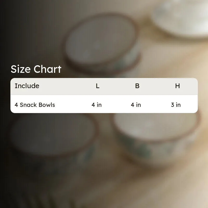 Elara Snack Bowls (,200 mL Each) - Set Of Four media 8