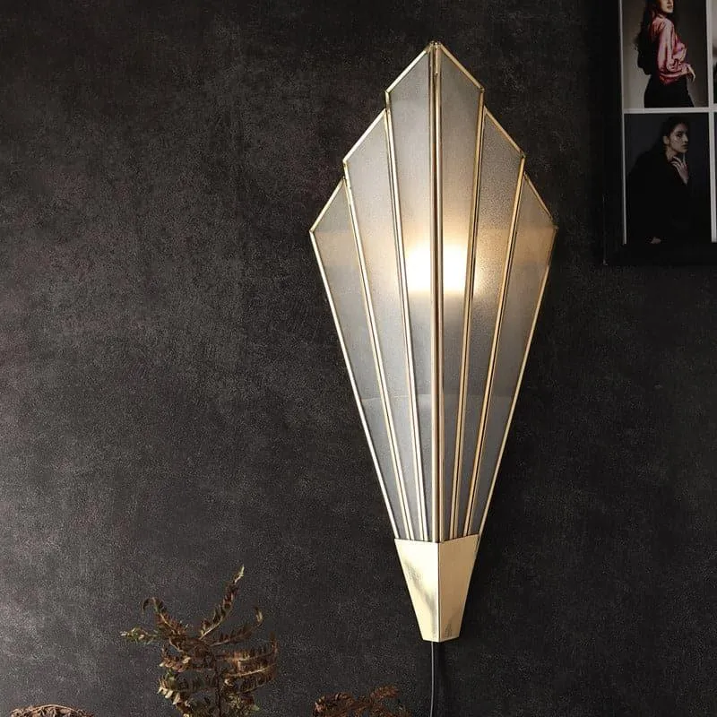 Noble Glass & Metal Wall Lamp media 3