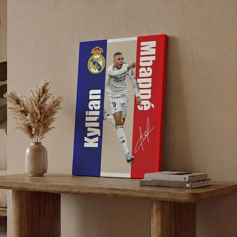 Mbappe Canvas Wall Art