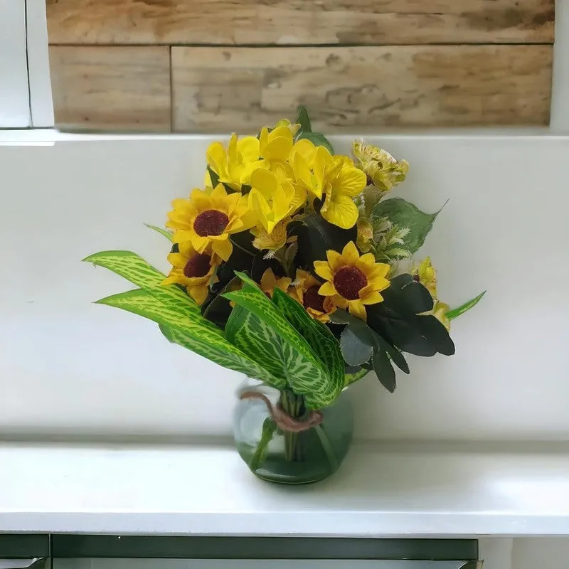 Florique Artificial Flowers Bunch media 3