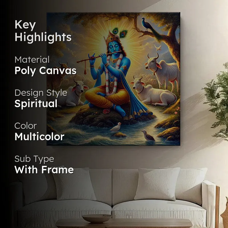 Madhusoodana Wall Painting media 2