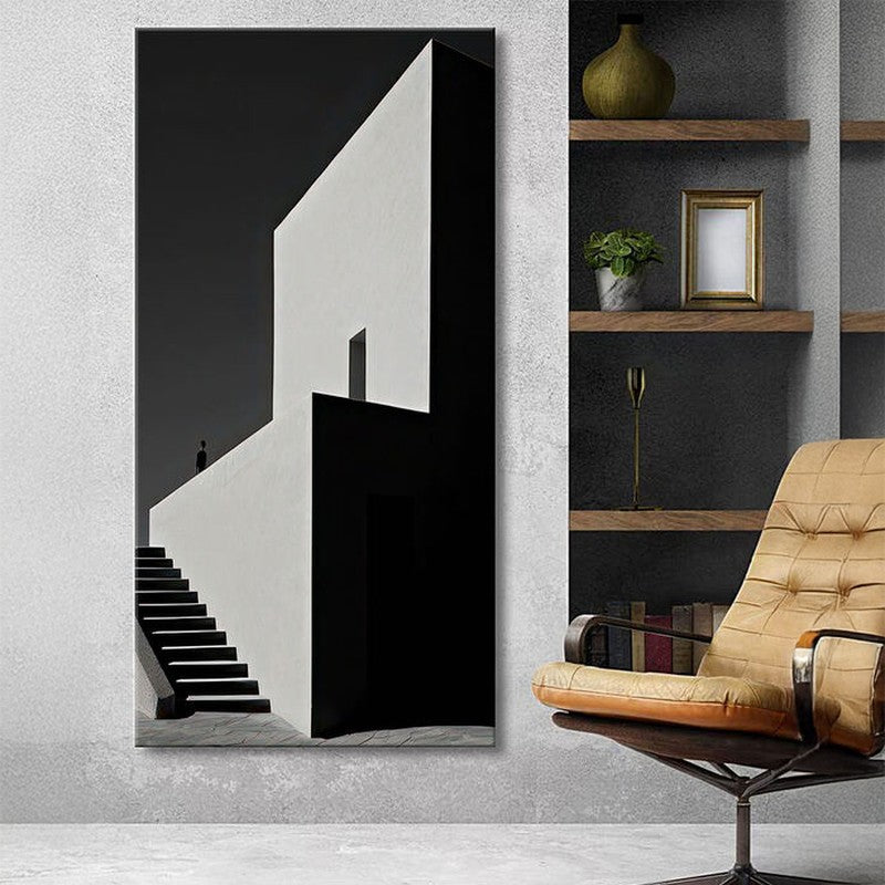 Staircase Walk Wall Painting