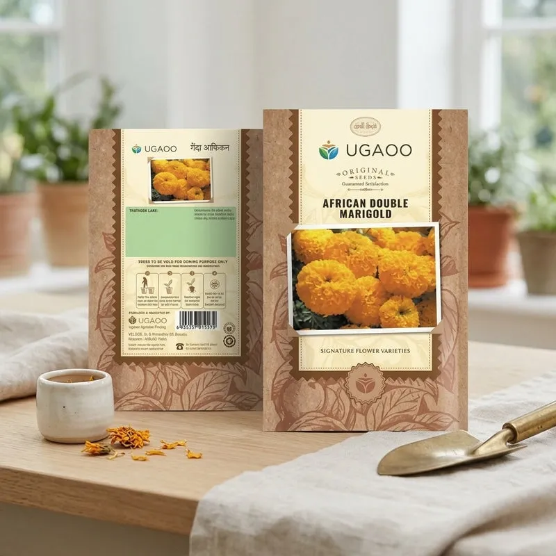 Ugaoo Marigold African Double Seeds media 3