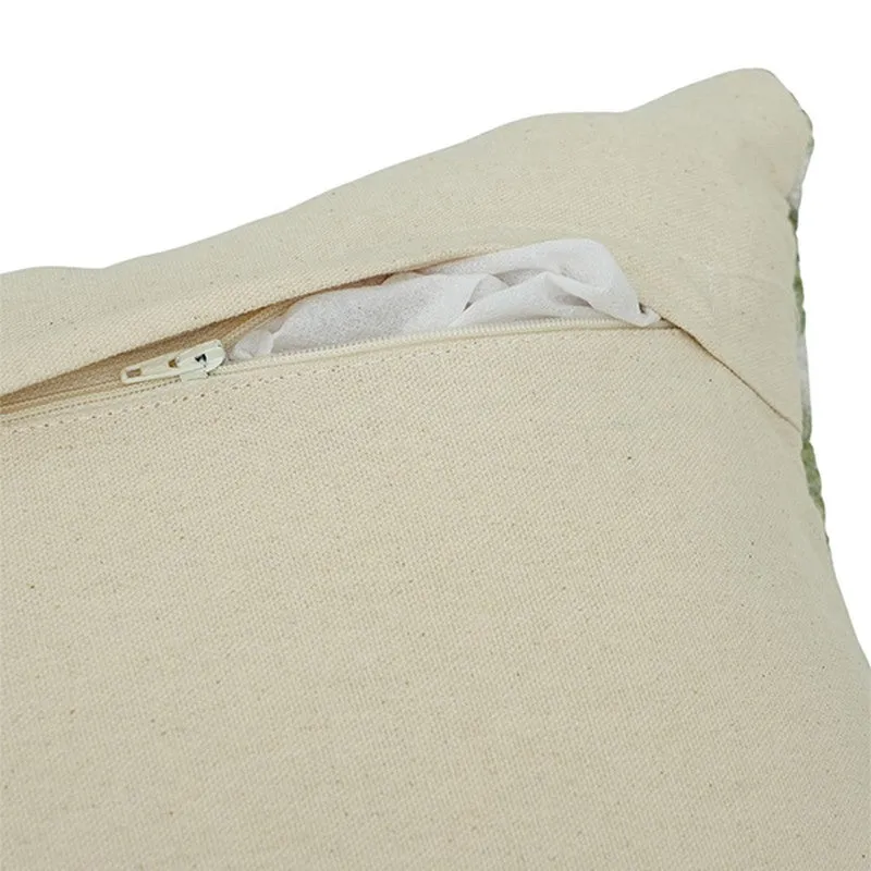 DiagMatrix Cushion Cover (Olive) - Set Of Three media 5