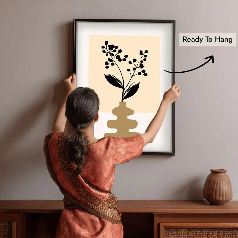 Harmona Canvas Wall Painting With Black Frame media 6