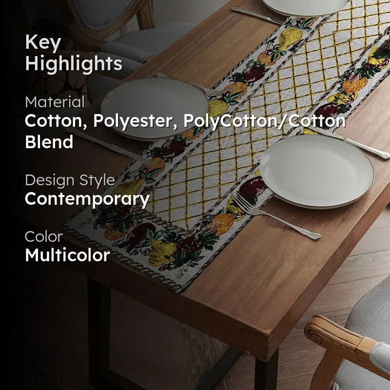 Gem Weave Table Runner media 2