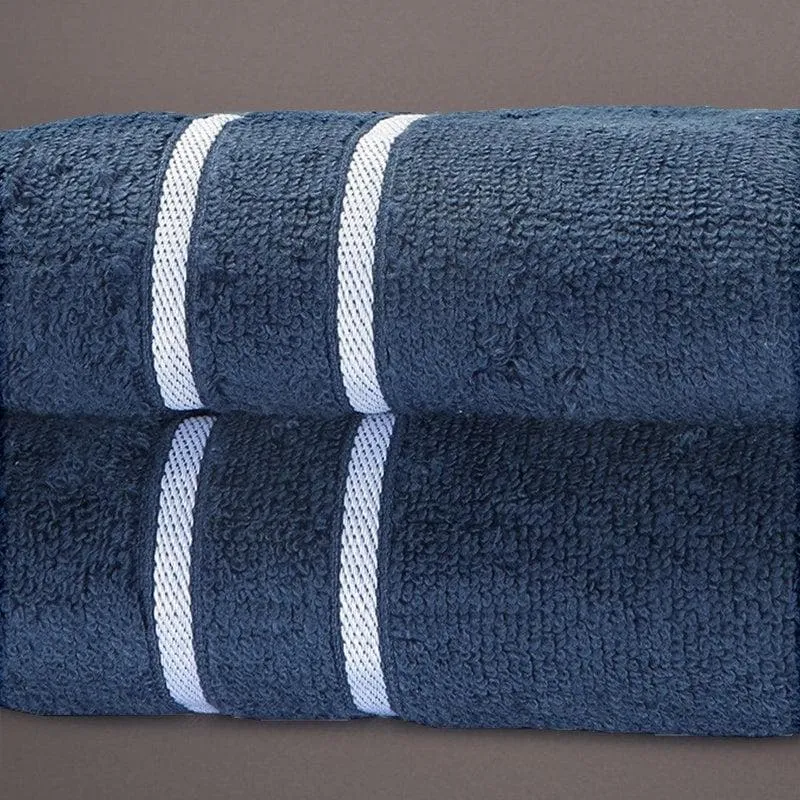 Blue Oh-so-soft Hand Towel (Set of Two) media 3