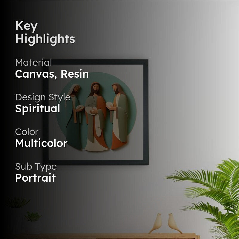 Jesus Bless Canvas Wall Art media 2