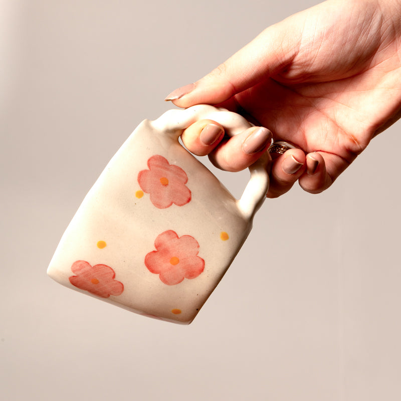 Dil Ceramic Coffee Mug (200 mL Each) - Set of Two media 6
