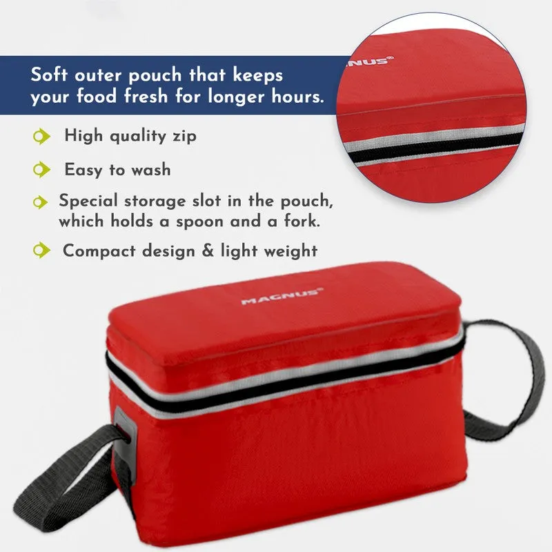 Yuro Pop Lunch Box with Lunch Bag - Five Piece Set media 6