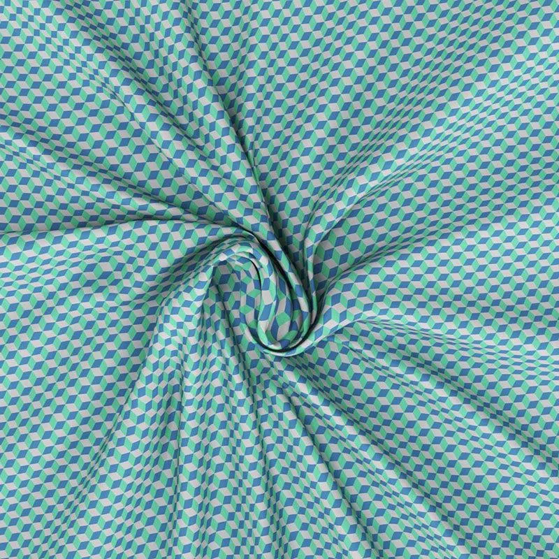 Nautica Velvet Cloud Cotton Bedsheet (Blue) - 160 TC media 6