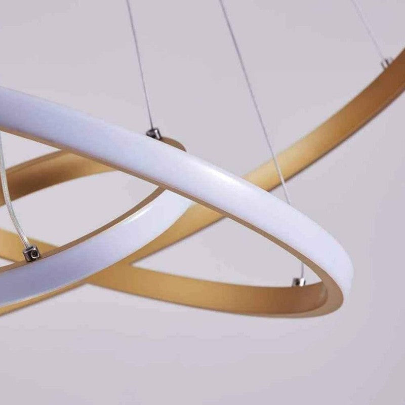 Nova Halo Metal Ceiling Lamp - Gold media 5