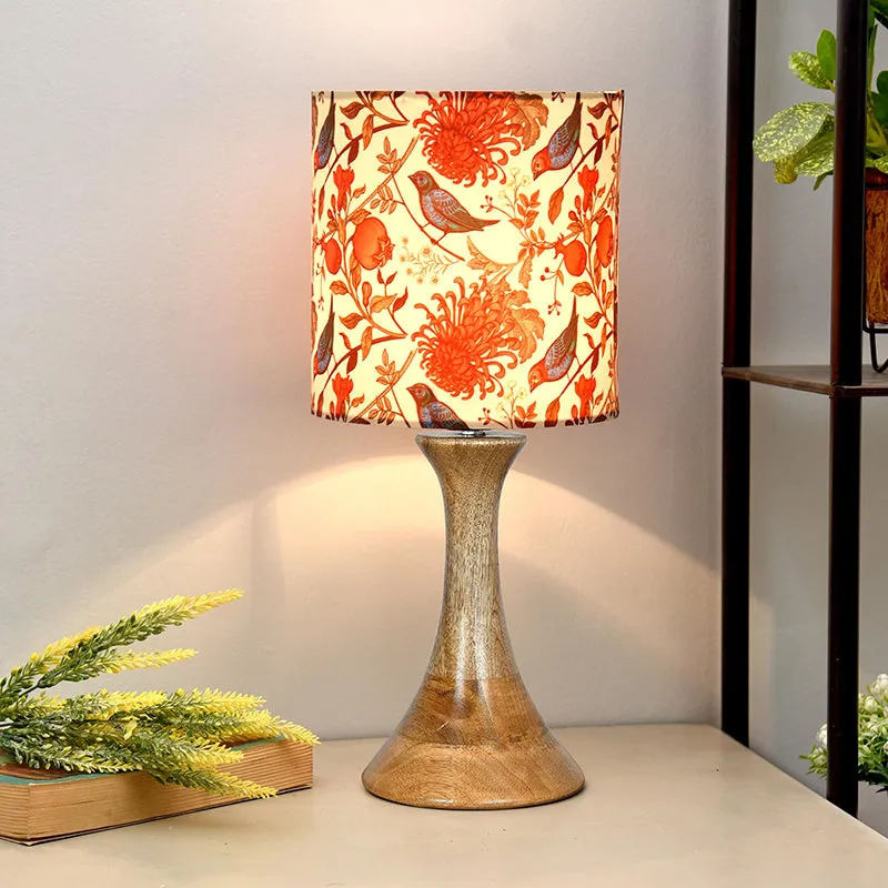Lacewing Grace Fabric Table Lamp - Multicolor media 1