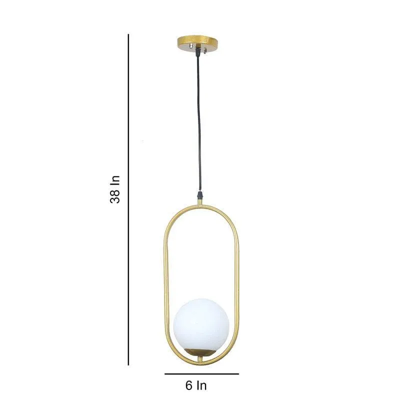 Lucille Moon LED Glass Ceiling Lamp media 5
