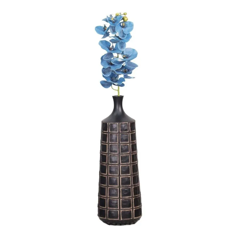 Decorative Artificial Orchids Flowers Stick - Blue media 5