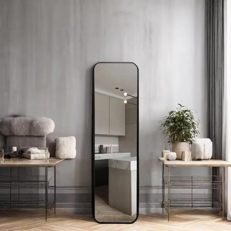 Ripple Vista Alloy Floor Mirror media 1