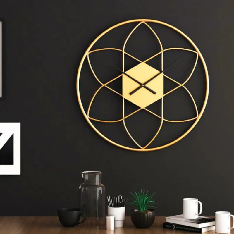 Ondene Flower Wall Clock media 1