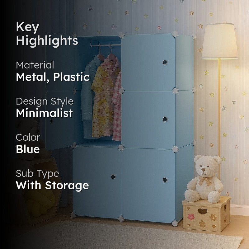 Everyday Blue Metal & Plastic Racks media 2