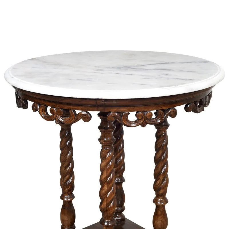 Fiona Teak Wood Side Table media 5