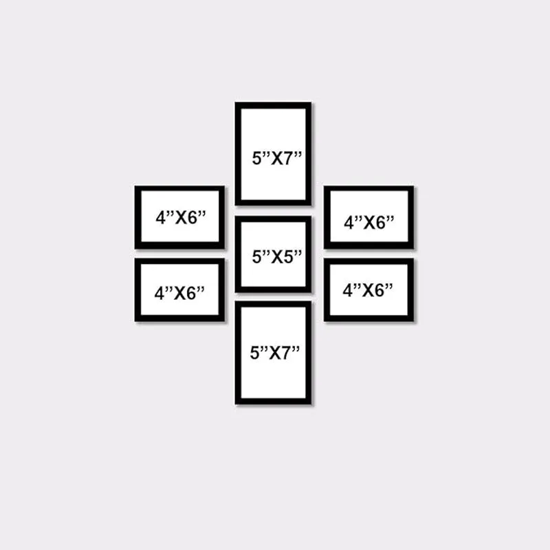 Daphne Wall Photo Frame - Set of Seven media 5