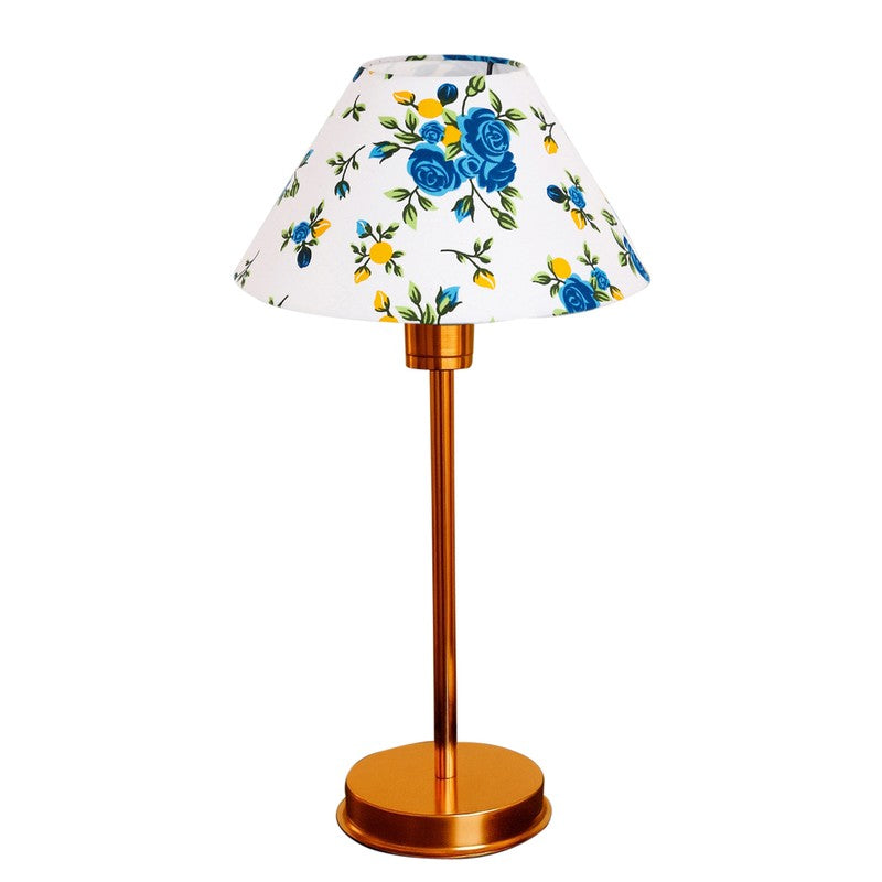 Kavira Elvo Floral Metal Table Lamp - Multicolor media 5