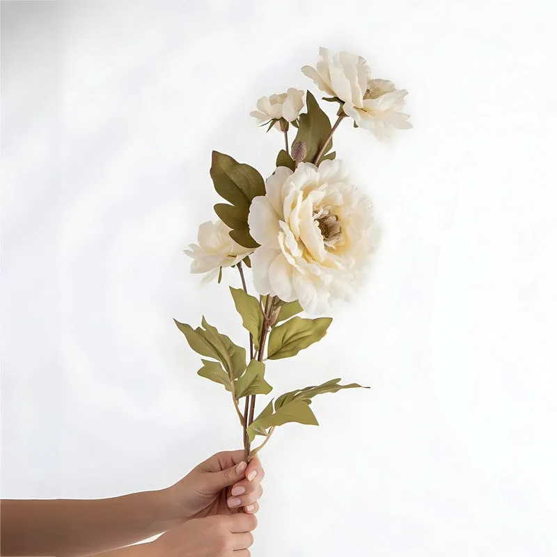 AarviDecor Peony Pure Silk Artificial Flowers media 6