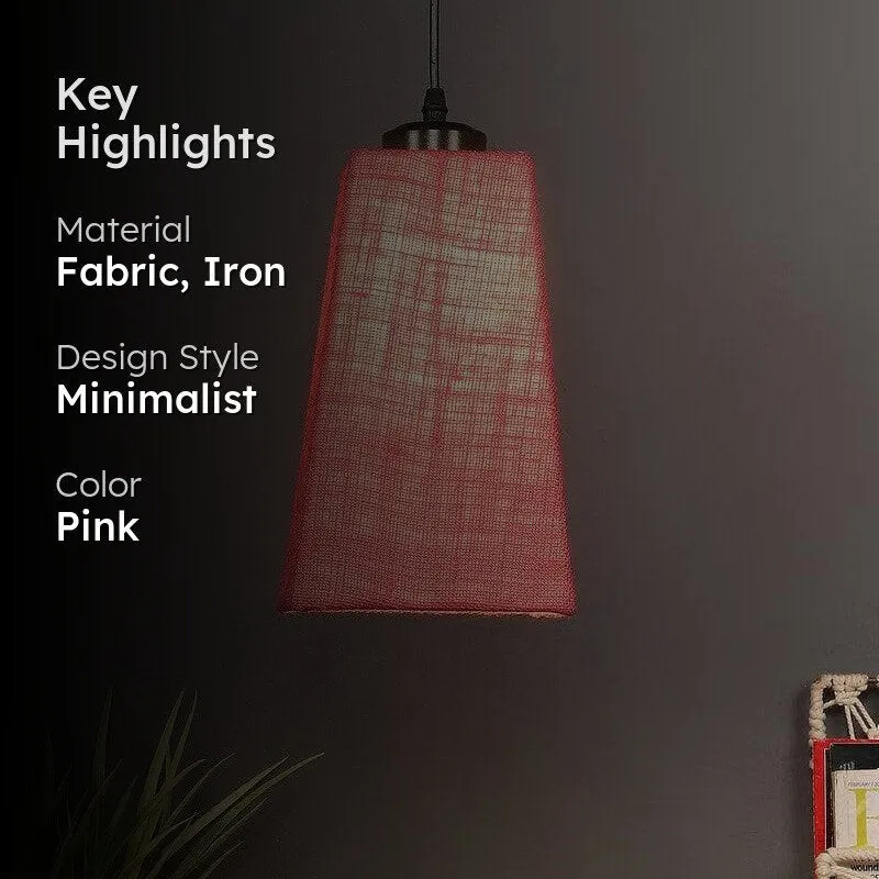Trumpet Fabric Ceiling Lamp media 2