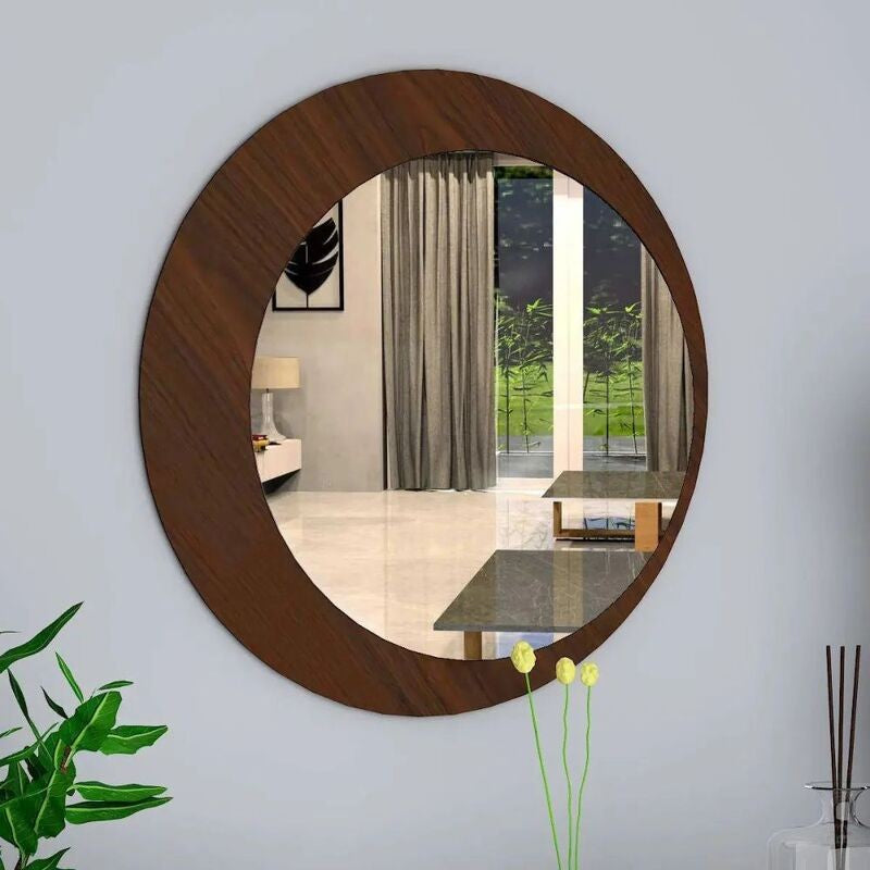 Timber Crescent Wall Mirror media 3