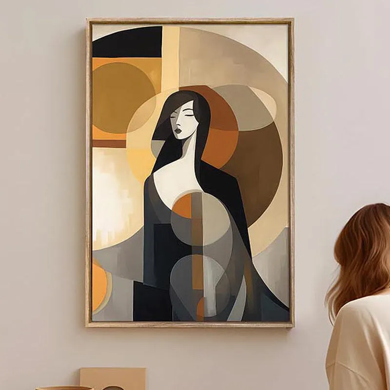 Ghost Of Motion Canvas Modern Wall Art With Frame media 4
