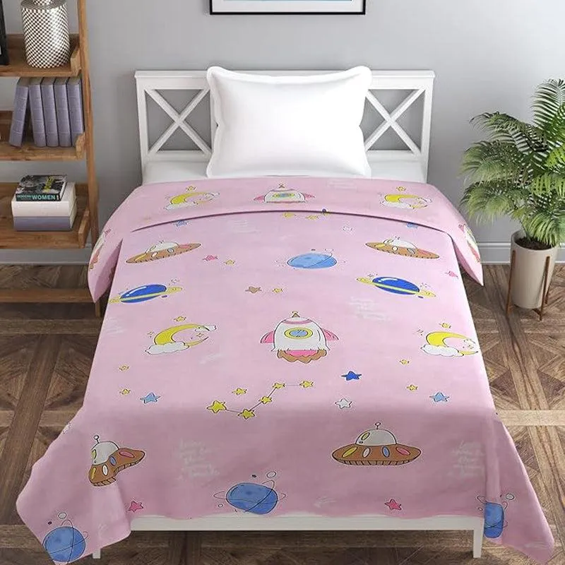 Starship Slumber Party Kids' Cotton Duvet Cover - 210 TC media 3