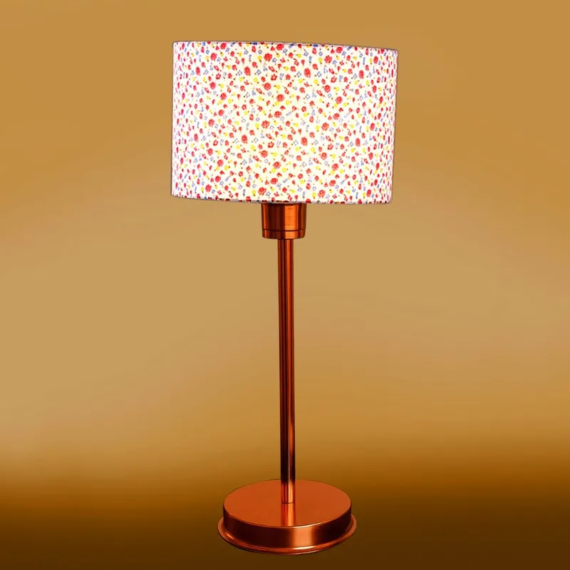 Kavira Arix Floral Metal Table Lamp - Multicolor media 7