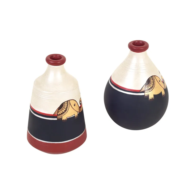 Machli Madhubhani Vase - Set Of Two media 5