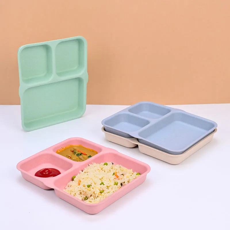 Leaflet Sectioned Dinner Plate - Set Of Four media 1