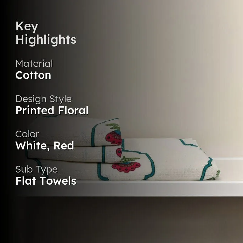 Jaipuri Waffle Towel Combo - Three Piece Set media 2