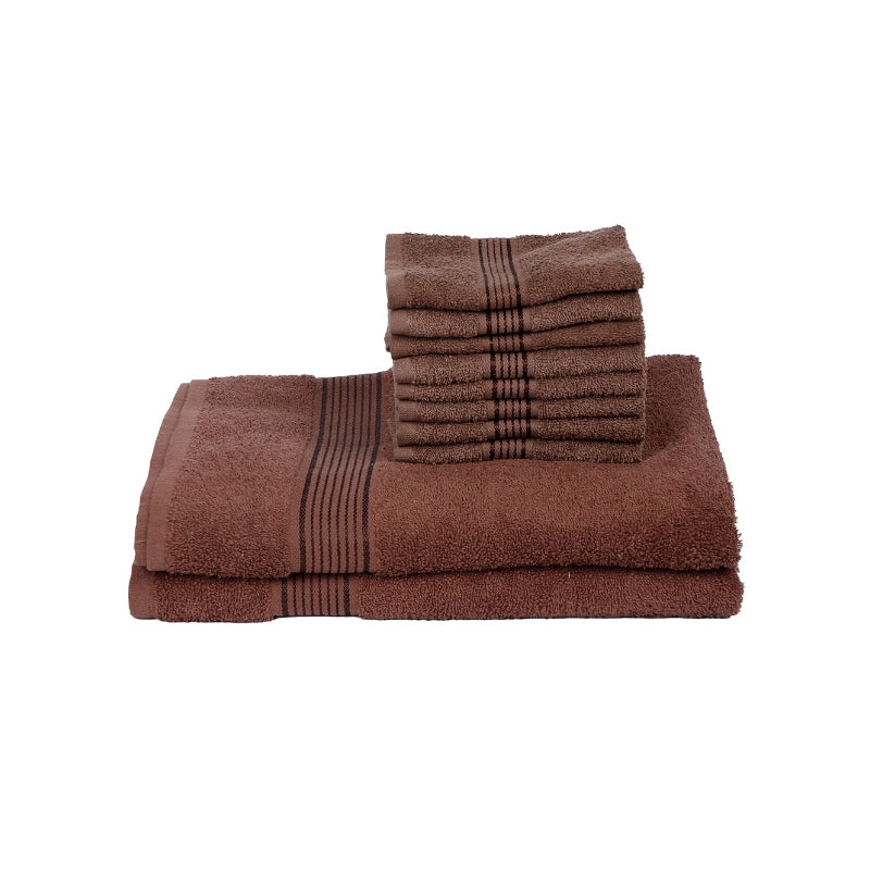 Bodil Towel Combo (Brown) - Set Of Ten media 5