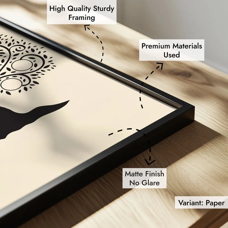 Lotus Pad Archival Paper Wall Art With Frame media 8