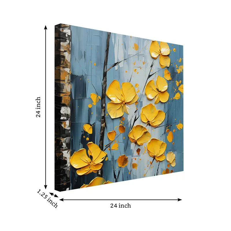 Yellow Yale Canvas Wall Art media 6