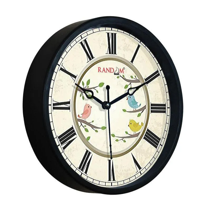 Perching Birds Wall Clock media 3