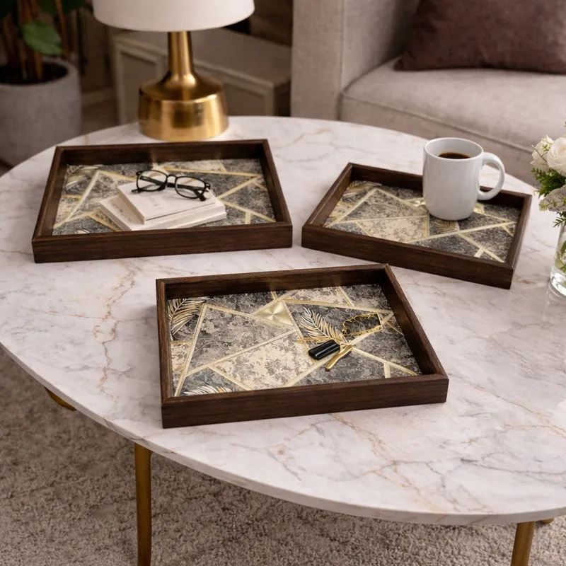 Rioware Form & Finish Serving Tray - Set Of Three media 1