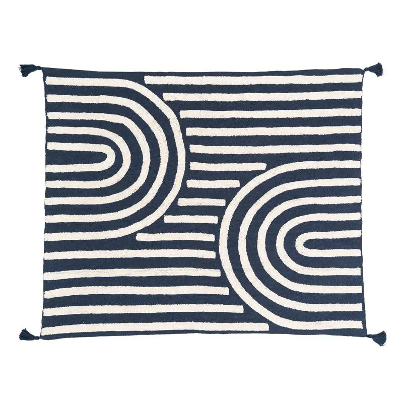 Elyra Table Tufted Tassled Throw - Rectangle media 5